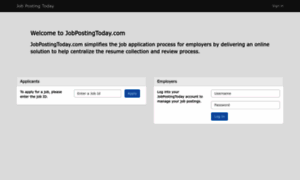 Jobpostingtoday.com thumbnail