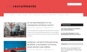 Jobrecruitments.in thumbnail