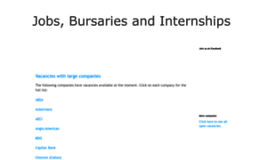 Jobs-bursaries-internships.blogspot.co.za thumbnail