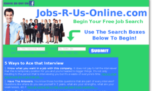 Jobs-r-us-online.com thumbnail