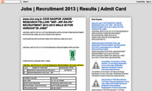 Jobs-recruitment-results.blogspot.com thumbnail