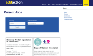Jobs.addaction.org.uk thumbnail
