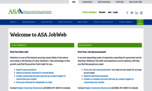Jobs.amstat.org thumbnail