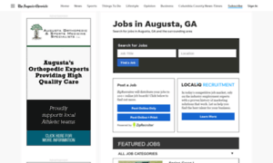 Jobs.augusta.com thumbnail