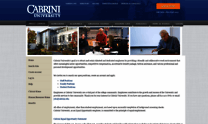 Jobs.cabrini.edu thumbnail