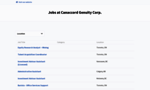 Jobs.canaccordgenuity.com thumbnail