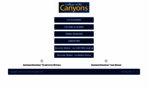 Jobs.canyons.edu thumbnail