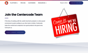 Jobs.centercode.com thumbnail