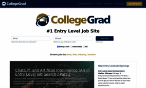 Jobs.collegegrad.com thumbnail