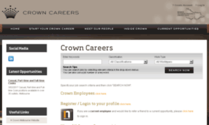 Jobs.crowncareers.com.au thumbnail