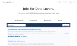 Jobs.dataelixir.com thumbnail