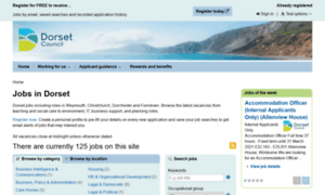 Jobs.dorsetforyou.gov.uk thumbnail