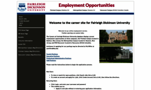 Jobs.fdu.edu thumbnail