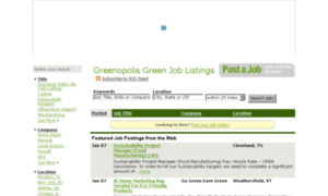 Jobs.greenopolis.com thumbnail