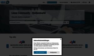 Jobs.linux-community.de thumbnail