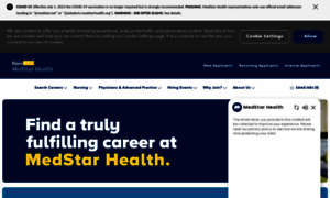 Jobs.medstarwashington.org thumbnail