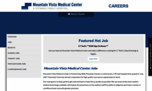 Jobs.mvmedicalcenter.com thumbnail