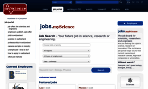 Jobs.myscience.ch thumbnail