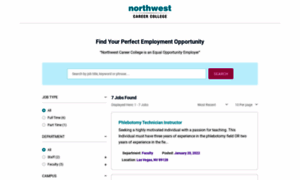 Jobs.northwestcareercollege.edu thumbnail