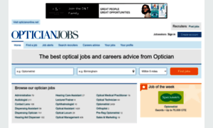 Jobs.opticianonline.net thumbnail