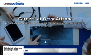 Jobs.orthoarizona.org thumbnail