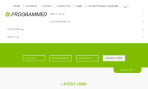 Jobs.programmed.com.au thumbnail