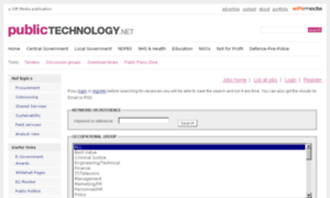 Jobs.publictechnology.net thumbnail