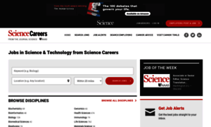 Jobs.sciencecareers.org thumbnail