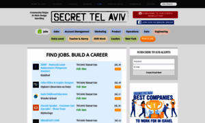 Jobs.secrettelaviv.com thumbnail