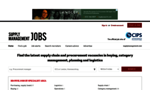 Jobs.supplymanagement.com thumbnail