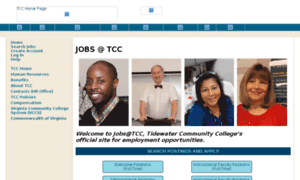 Jobs.tcc.edu thumbnail
