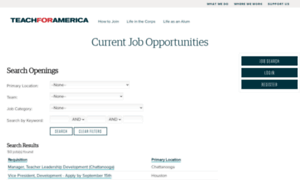 Jobs.teachforamerica.org thumbnail