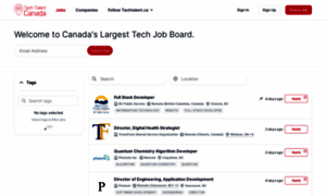 Jobs.techtalent.ca thumbnail
