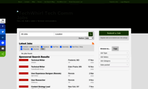 Jobs.techwhirl.com thumbnail