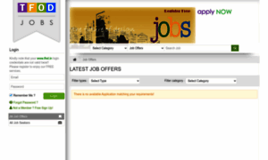 Jobs.tfod.in thumbnail