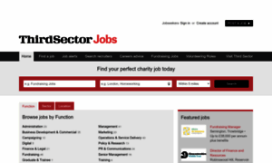 Jobs.thirdsector.co.uk thumbnail