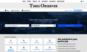 Jobs.timesobserver.com thumbnail