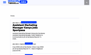 Jobs.universitytabloid.com thumbnail