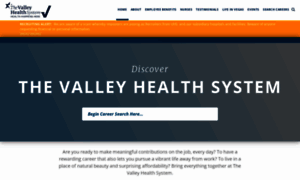 Jobs.valleyhealthsystemlv.com thumbnail