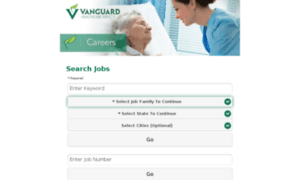 Jobs.vanguardhc.com thumbnail