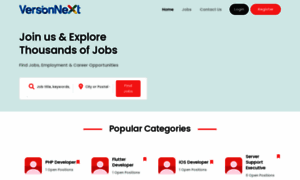 Jobs.version-next.com thumbnail