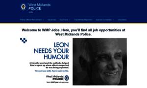 Jobs.west-midlands.police.uk thumbnail