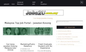 Jobs2u.com.my thumbnail