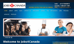 Jobs4canada.in thumbnail