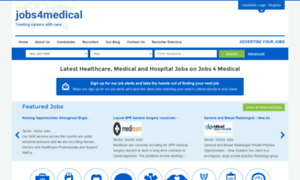 Jobs4medical.co.uk thumbnail