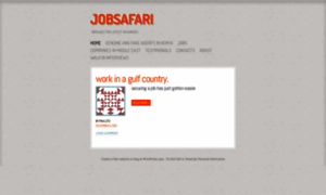 Jobsafari.wordpress.com thumbnail