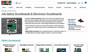 Jobsafetyscoreboards.com thumbnail