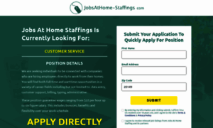 Jobsathome-staffings.com thumbnail