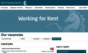 Jobsearch.kent.gov.uk thumbnail