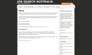 Jobsearchaustralia.org thumbnail